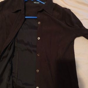 Casual long sleeve button down, Size Small